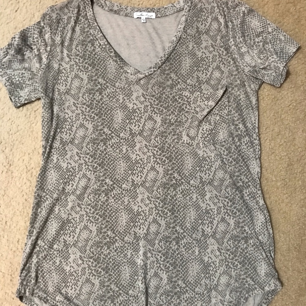 Snakeskin tee